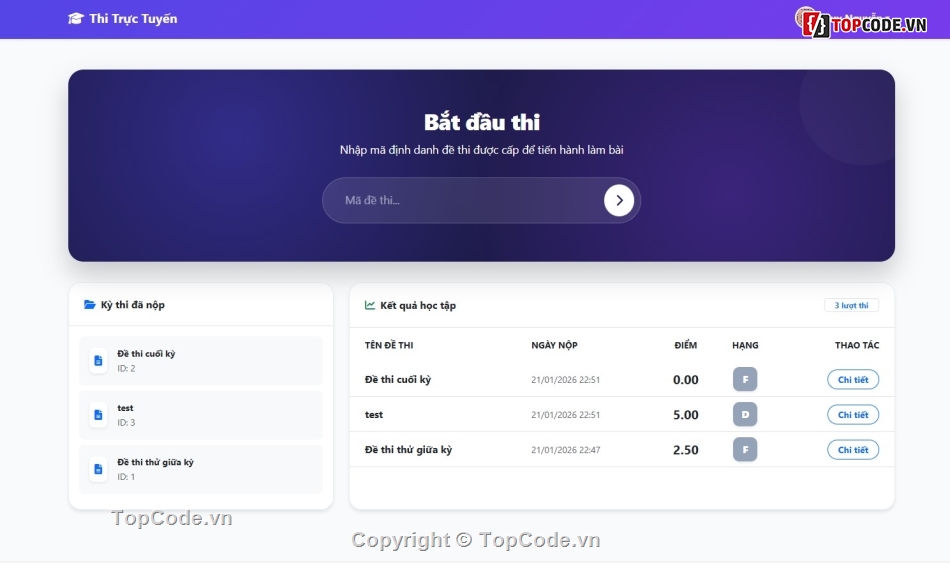 thi trực tuyến,hỗ trợ,mới nhất
